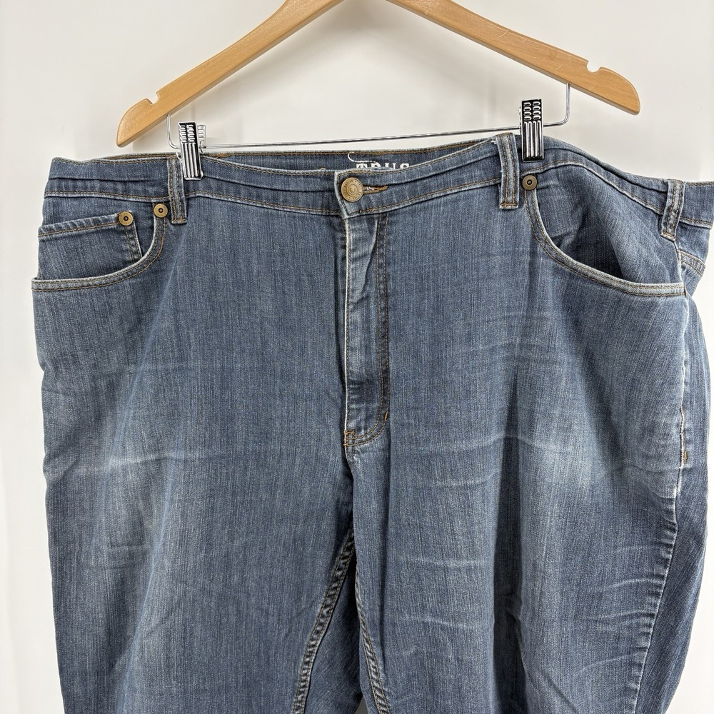True Nation Athletic‎ Fit Mens Denim Blue Jeans  Size 48x28